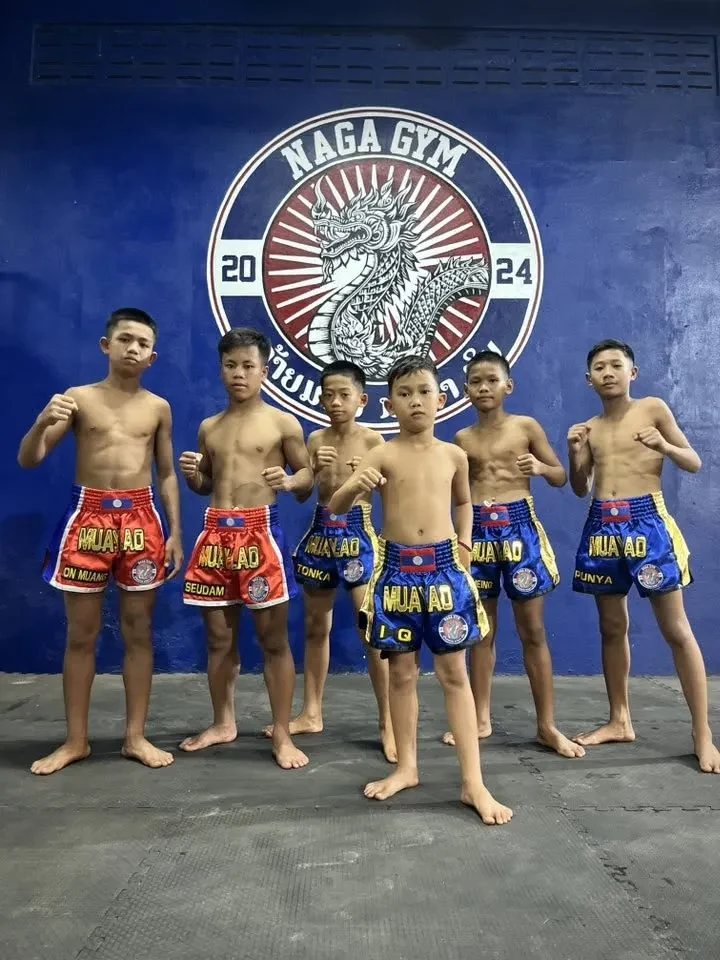 Naga Muay Lao Boxing Gym in Pakse