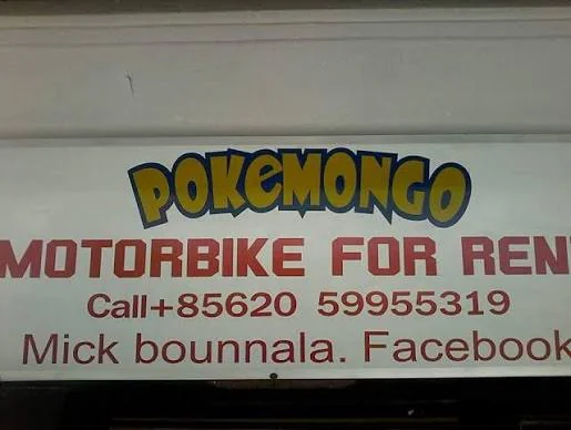 PokemonGo Motorbike Rental in Thakhek, Laos