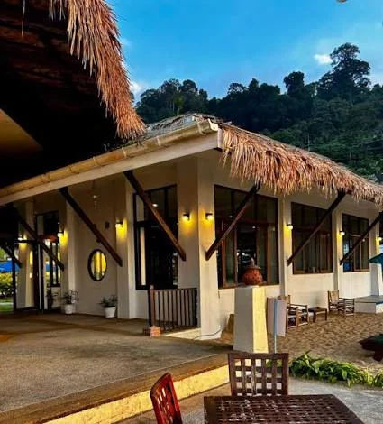 Sunset Restaurant in Thakhek, Laos