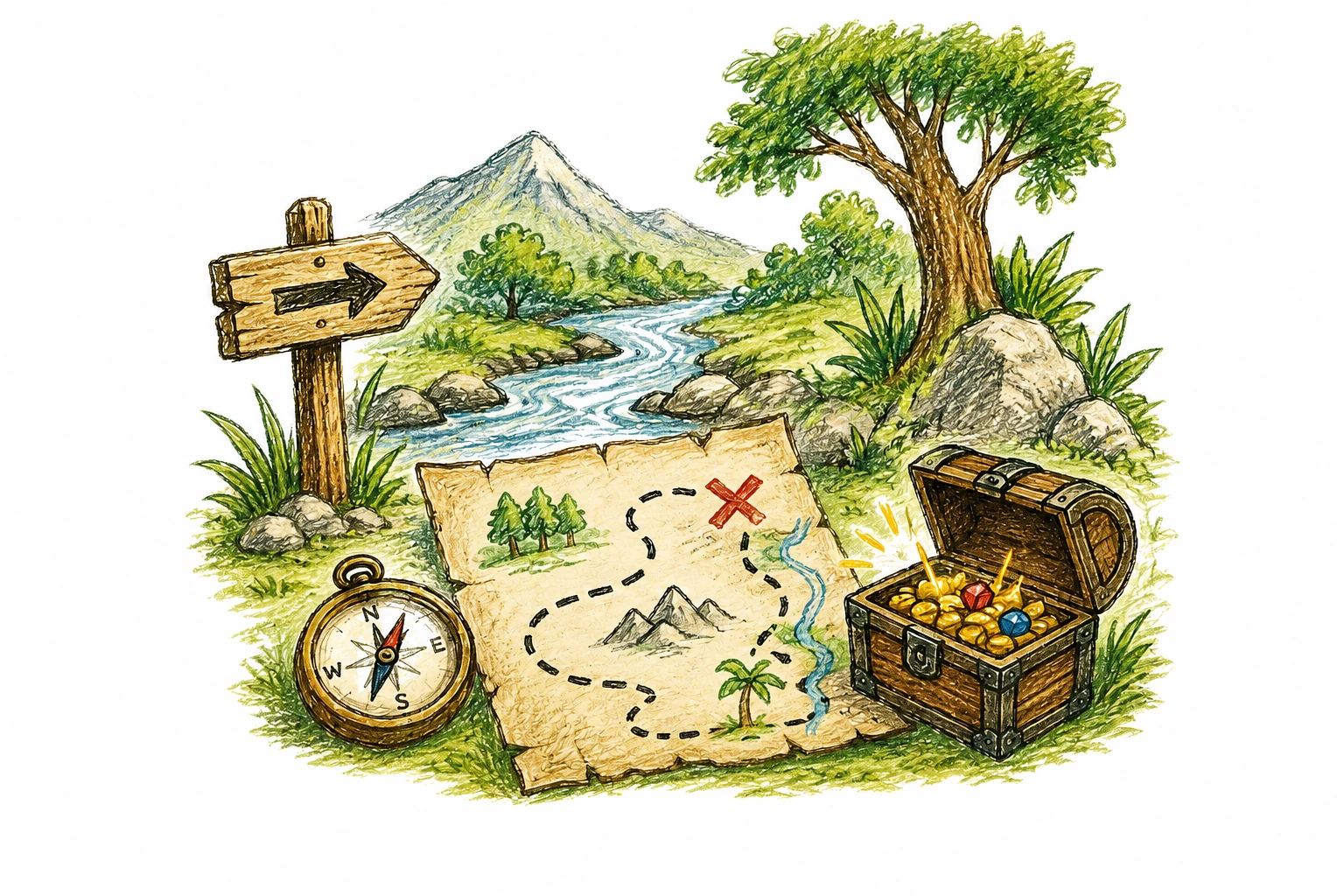 Tad Lo village explored through a self-guided treasure hunt