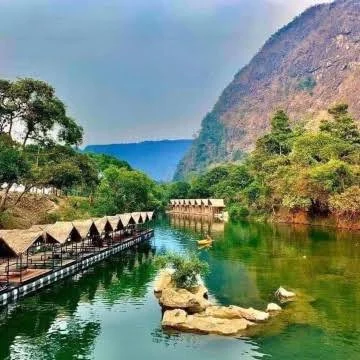 Thafalang nature stop near Thakhek, Laos