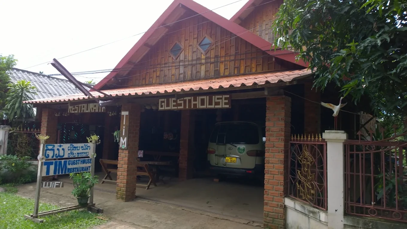 Tim Restaurant and Guesthouse in Tad Lo village